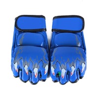 Gants de boxe MMA UFC en cuir PU personnalisés, demi-doigts, haute qualité, personnalisables, pour l'entraînement de Muay Thai