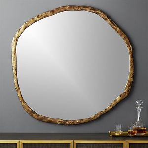 Espejo de pared de alta calidad para decoración del hogar, nuevo diseño, forma curva, habitación de Hotel personalizada y pared de salón, espejo - Product Image 5