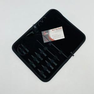 ชุดอุปกรณ์ต่อผมสีดำด้านทำจากสเตนเลสเกรดใช้ซ้ำได้ - Product Image 5