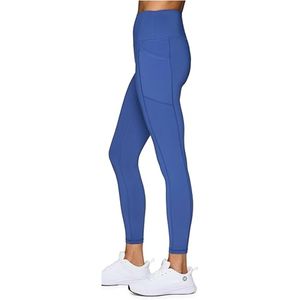 Leggings de yoga de haute qualité, solides, à cordon de serrage, taille haute, serrés, respirants, sans couture, légers, pour l'entraînement physique, pour femmes - Product Image 4