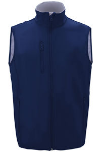 Gilet Softshell Homme Grande Taille OEM avec Doublure Polaire, Veste de Course Coupe-Vent d'Été avec Poche de Pêche Hivernale - Product Image 6