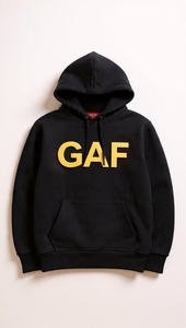 Sweat-shirts et pulls à capuche pour hommes GAF Designer 100% coton Longueur longue Motif délavé essentiel par les fabricants Sweat-shirts - Product Image 4