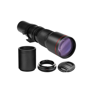 ใหม่ PRODUCT500mm/1000มม. f/8เลนส์เทเลโฟโต้แบบแมนนวลสำหรับ Canon EOS 80D 90D T3กบฏ T3i T5 T5i T6i T6s T7