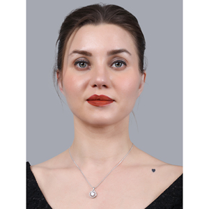 Idée de cadeau de fiançailles rond blanc - Product Image 2