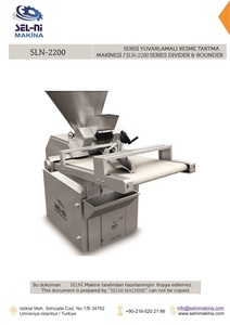 Diviseur de pâte volumétrique électrique en acier inoxydable 380 V 50-60Hz 3(Phase) Fabrication de boulangeries et de pains pour diviseur de pâte - Product Image 3