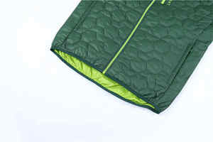 Chaquetas con cremallera para hombre, chaqueta aislada reciclada para hombre, chaqueta cortavientos impermeable, elegantes chaquetas cortavientos personalizadas - Product Image 2