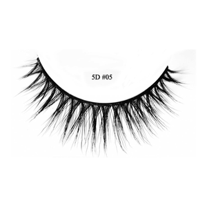 Marque professionnelle 5D luxe personnalisé OEM nouveaux cheveux synthétiques extensions de cils longs naturels mignon boîte noire paire de haute qualité - Product Image 1