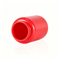 Bouteilles en plastique de différentes couleurs, fabrication directe d'usine, flacon de 200 ml en HDPE, flacon de complément alimentaire, flacon de capsules personnalisé