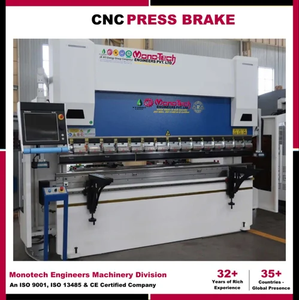 Máquina dobladora de placas de acero dulce para doblar postes octogonales, para uso industrial, capacidad: 200 toneladas, máquina plegadora hidráulica - Product Image 2