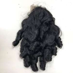 Extension de cheveux humains vierges vietnamiens Remy de haute qualité 18 pouces frontale avec perruque de dentelle transparente 4x4 au prix de gros - Product Image 4