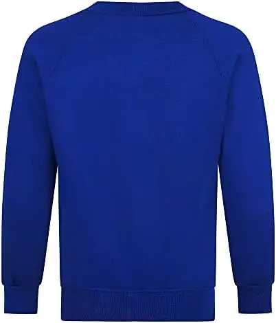 Garçons Filles Unisexe Retour à l'école Col en V Sweat Polaire Pull Classique Sweat Pulls Enfants Uniforme de différents âges