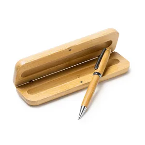 Consolzis Penna a Sfera Personalizzata in Bambù Gadget Promozionale - Product Image 1