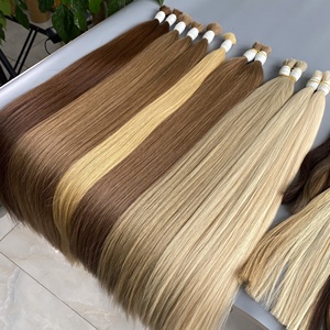 Vente en gros d'extensions de cheveux humains de qualité supérieure Paquet de paquets de cheveux vierges en vrac de 8 à 40 pouces de pleine longueur à des prix compétitifs - Product Image 2