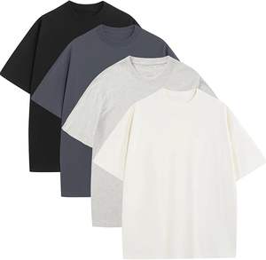 Camiseta de Hombre Tejida con Serigrafía, 100% Algodón, Ecológica, Transpirable, Personalizada, Excelente Servicio OEM, Precio Económico al por Mayor - Product Image 2