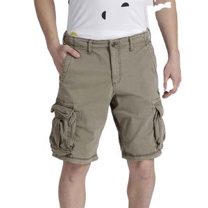 Shorts cargo décontractés pour hommes, multi-poches, été, plage, streetwear, coupe ample, shorts d'extérieur - Product Image 1