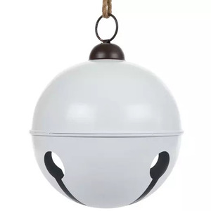 Oversized White Jingle <b>Bells</b> Wholesale Christmas Sleigh <b>Bells</b> Gifts Customized Brass Small Metal Jingle <b>Bells</b> - Product Image 3