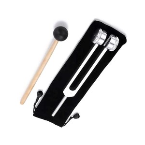 Tenedores de afinación ortopédicos para diagnóstico médico, sintonizador de varita de acero inoxidable duradero, instrumento de tono, fuente de alimentación Manual - Product Image 4