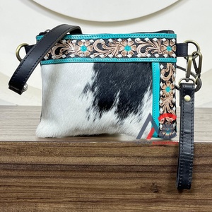 Bolso Bandolera Multifuncional Ligero de Cuero Vacuno Hecho a Mano, Mini Bolso de Hombro Elegante para Mujer, OEM ODM - Product Image 1