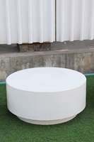 Table basse en ciment de haute qualité, durable, fabriquée au Vietnam, pour salon ou bureau – Expérience d'usine asiatique, design moderne