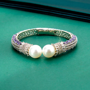 คอลเลกชันคลาสสิกดูสวยงามของชุบโรเดียมเซอร์โคเนียโมติคาดาแฟชั่นที่ติดทนนาน - Product Image 2