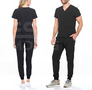 Uniformes de enfermera de tela tejida ecológica 2025, uniformes de hospital de verano de diseño único para personal médico - Product Image 2