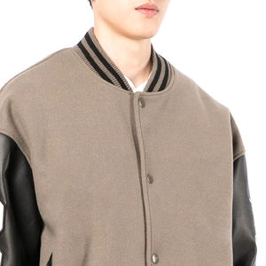 Broderie personnalisée 2025 Vestes Letterman universitaires en laine personnalisées pour hommes de qualité supérieure/Vente en gros de vestes universitaires à manches longues - Product Image 6