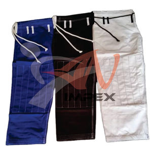 ชุดยูนิฟอร์ม Jiu Jitsu เสื้อผ้าคาราเต้ชุดยูโดเครื่องแบบกังฟู100% ผ้าคอตตอนทอประดับมุก450 GSM - Product Image 1