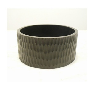 ชามเสริฟไม้สีดำขนาดใหญ่รูปตัววีชามซุปไม้สำหรับตกแต่งโต๊ะ - Product Image 2