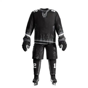 Nuevo Conjunto Deportivo de Secado Rápido para Hombre 2026, Uniforme de Hockey sobre Hielo Sublimado de 2 Piezas, Camiseta y Pantalones Cortos Unisex - Product Image 2