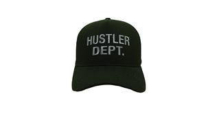 หมวกแก๊ปทรงทรัคเกอร์ 5 ชิ้นส่วน สีเขียวมะกอกแบบกำหนดเอง หมวกตาข่ายคุณภาพสูง พร้อมโลโก้ปักขนาดใหญ่ สไตล์สตรีทแวร์ หมวกสแนปแบ็คสำหรับผู้ชาย - Product Image 2