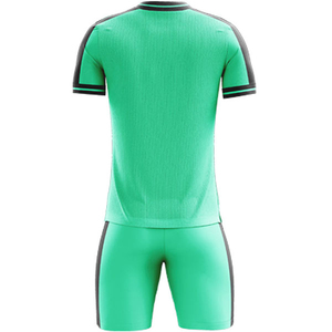 Uniforme de football pour hommes de haute qualité avec logo personnalisé imprimé, impression numérique d'équipe, respirant, 100% polyester - Product Image 3