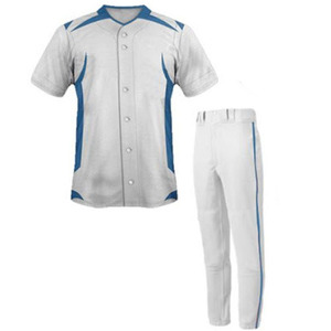 <b>Short</b> Sleeve Crew Neck Custom Heat-Transfer Printed Baseball Jersey Breathable Team Uniform Name Logo Pockets Unisex Adults 100% - Product Image 5