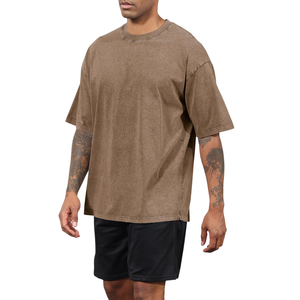 เสื้อยืดสกรีนลายตามขนาดพลัสไซส์สไตล์วินเทจสำหรับผู้ชายเสื้อยืดแนวสตรีทสไตล์ย้อนยุคสุดหรู - Product Image 3