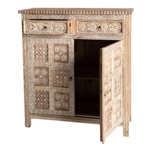 ตู้เก็บของสีขาวไม้เนื้อแข็งที่ทันสมัยและหรูหราคอนโซลอเนกประสงค์ที่ดีที่สุดสำหรับเฟอร์นิเจอร์บ้าน - Product Image 4