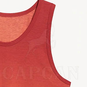 Camisetas sin mangas de entrenamiento de algodón 100% para hombres, camisetas de gimnasio de cuello redondo con precio de etiqueta privada de alta calidad - Product Image 3