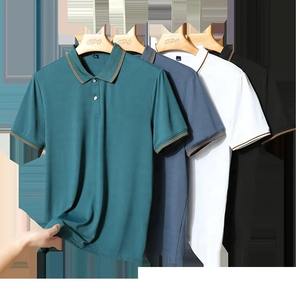 Polos personalizados de poliéster unisex deportivos de algodón estampados con insignia de logotipo personalizado polos personalizados con logotipo - Product Image 3