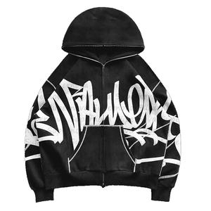 Sweat-shirt d'hiver personnalisé en coton 100% de haute qualité avec logo imprimé en 3D Caractéristiques écologiques numériques - Product Image 5