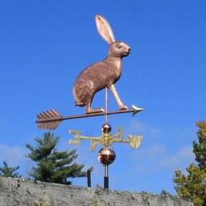 Veletas de cobre tradicionales en la azotea con diseño de escultura de animales para casas de campo y graneros patrimoniales - Product Image 1
