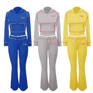 Conjunto Deportivo de Invierno Personalizado al por Mayor para Hombre y Mujer, Traje de Entrenamiento Deportivo Transpirable, Ropa de Gimnasio de 2 Piezas, OEM/ODM - Product Image 6