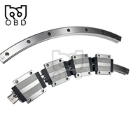 Rail de guidage linéaire incurvé THK Rail circulaire HCR15A HCR12A HCR25A HCR35A HCR45A HGM15A HGM25A 60 ° 180 ° Bloc de rail courbe 360 °