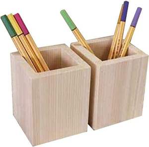 Vajilla de lujo Portalápices de madera Vajilla decorativa para el hogar y la Oficina Nuevo diseño Portalápices Fabricante Mayorista Proveedor - Product Image 1