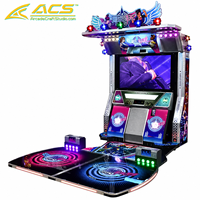Machine de jeu d'arcade ACS Dance Battle, plateforme interactive de rythme, équipement de divertissement commercial pour lieux intérieurs