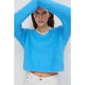 Pull en nylon 100% décontracté et duveteux - Product Image 4