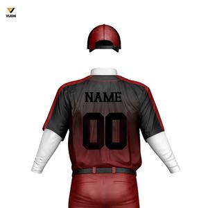 Conjunto de Uniforme de Béisbol Personalizable de Talla Grande, Ropa de Equipo de Alta Calidad, 100% Poliéster de Secado Rápido, Venta al por Mayor y Precio Bajo - Product Image 4