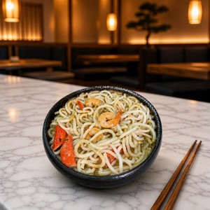 Bol de nouilles Tom <span class=keywords><strong>Yum</strong></span> surgelées, faible en gras, épicé et aigre, style thaïlandais, repas prêt à consommer, OEM personnalisé, vente en gros pour la restauration - Product Image 2