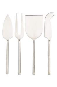 Ensemble de fromages dorés avec manche en bois d'acacia pour hôtels de luxe, restaurants et services de location d'événements de mariage, nouvelle collection - Product Image 2