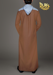Bán buôn XXL Arabic phong cách thobes với cap Mô hình đồng bằng tay áo túi đầy đủ chiều dài truyền thống vải thobes bởi nhà xuất khẩu - Product Image 5