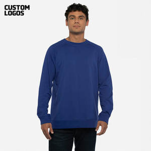 Man Crewneck <b>Fleece</b> Relaxed Fit Sweatshirt New New <b>Mens</b> <b>Fleece</b> Logo Crewneck Sweatshirt - Product Image 1