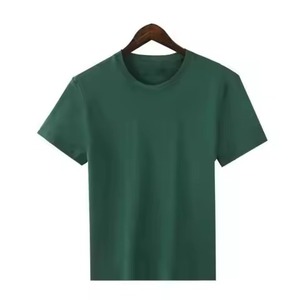 เสื้อยืดผู้ชายเรียบง่ายทันสมัย แขนสั้น ดีไซน์เรียบด้านหน้า ผ้าฝ้าย 100% คุณภาพสูง สำหรับสั่งผลิตจำนวนมาก - Product Image 5