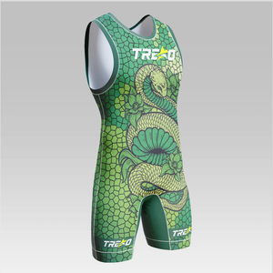 Combinaison de lutte pour hommes, vêtements d'arts martiaux, sublimation personnalisée, extensible, respirant, vente en gros, combinaison de lutte de compression pour hommes - Product Image 6